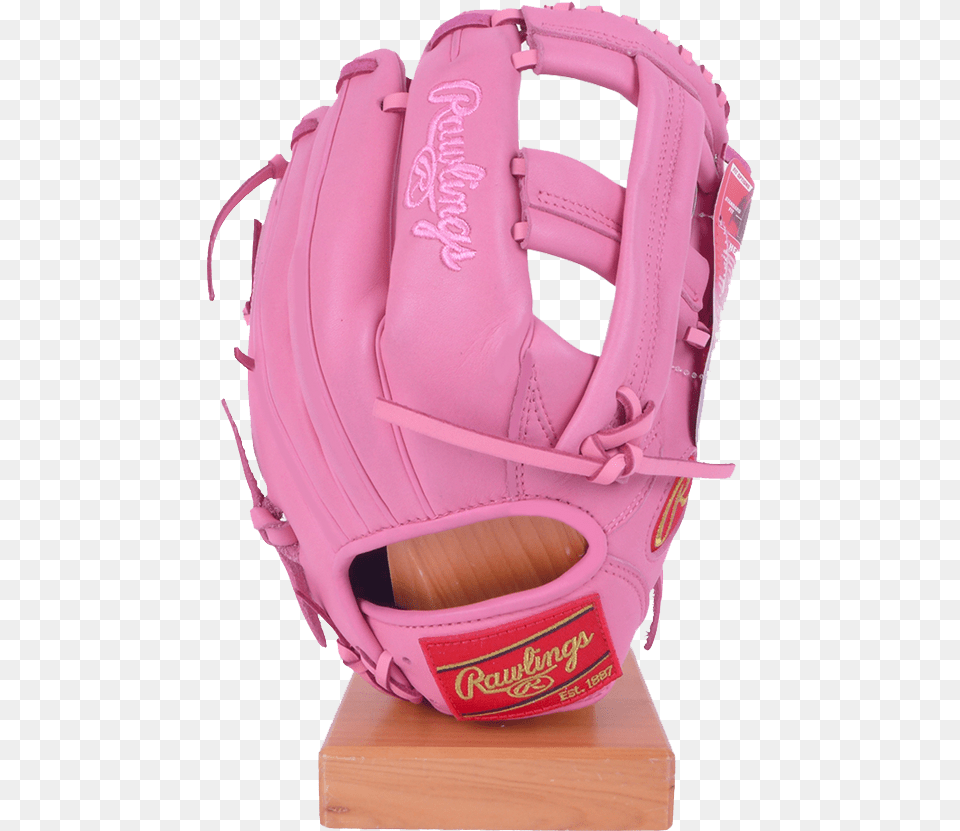 Rawlings Pink Baseball Glove, Baseball Glove, Clothing, Sport, Accessories Png