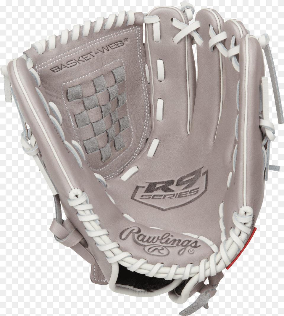Rawlings R9 Softball Glove Basket Web Baseball Protective Gear, Baseball Glove, Clothing, Sport Png Image
