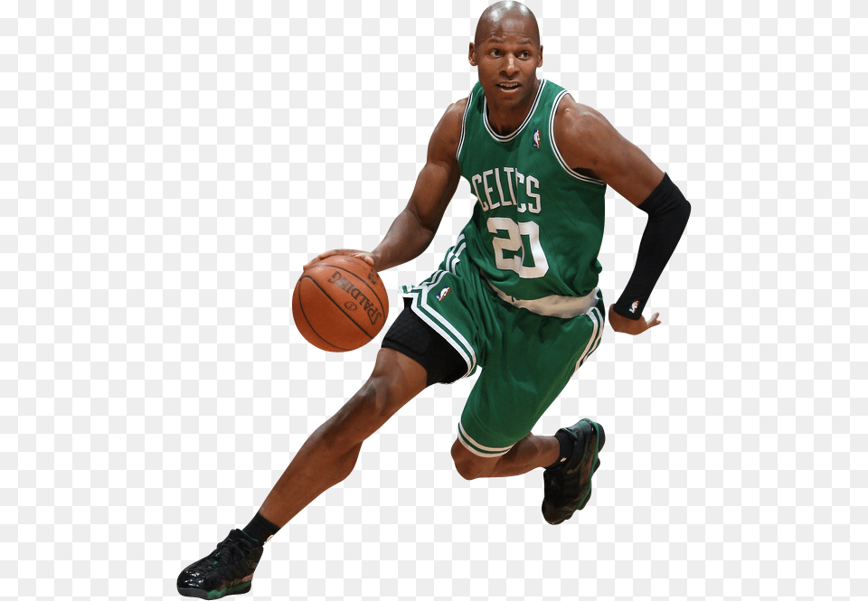 Ray Allen No Background Download Transparent Background Basketball Player, Shoe, Clothing, Footwear, Adult Png Image