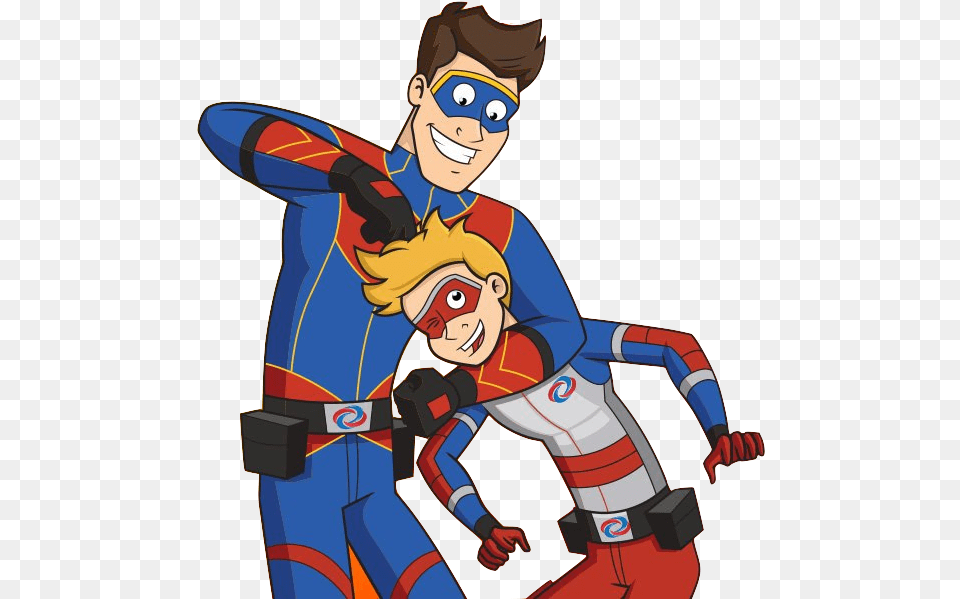 Ray And Henry Cartoon Kid Danger Cartoon, Baby, Book, Comics, Person Free Png