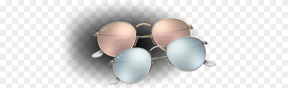 Ray Ban Round Reflection, Accessories, Sunglasses, Glasses, Jewelry Free Png