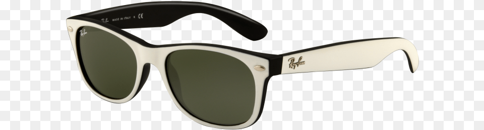 Ray Ban Wayfarer Ray Ban Wayfarer White On Black, Accessories, Glasses, Sunglasses, Goggles Png