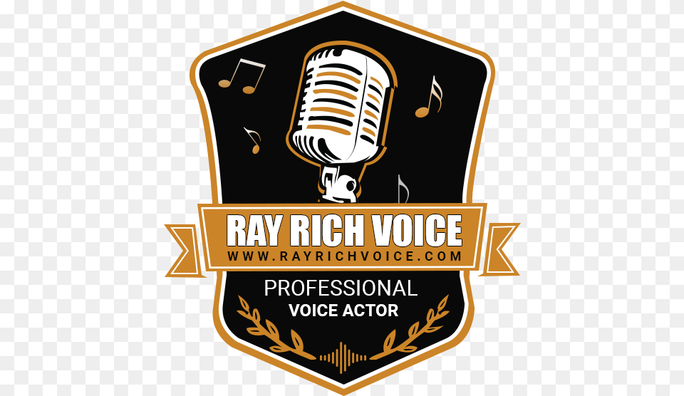 Ray Rich Voice Over Micro, Electrical Device, Microphone, Logo, Symbol Free Transparent Png