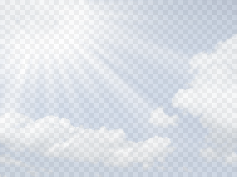 Ray Sun Rays Through Clouds, Cloud, Nature, Outdoors, Sky Free Transparent Png