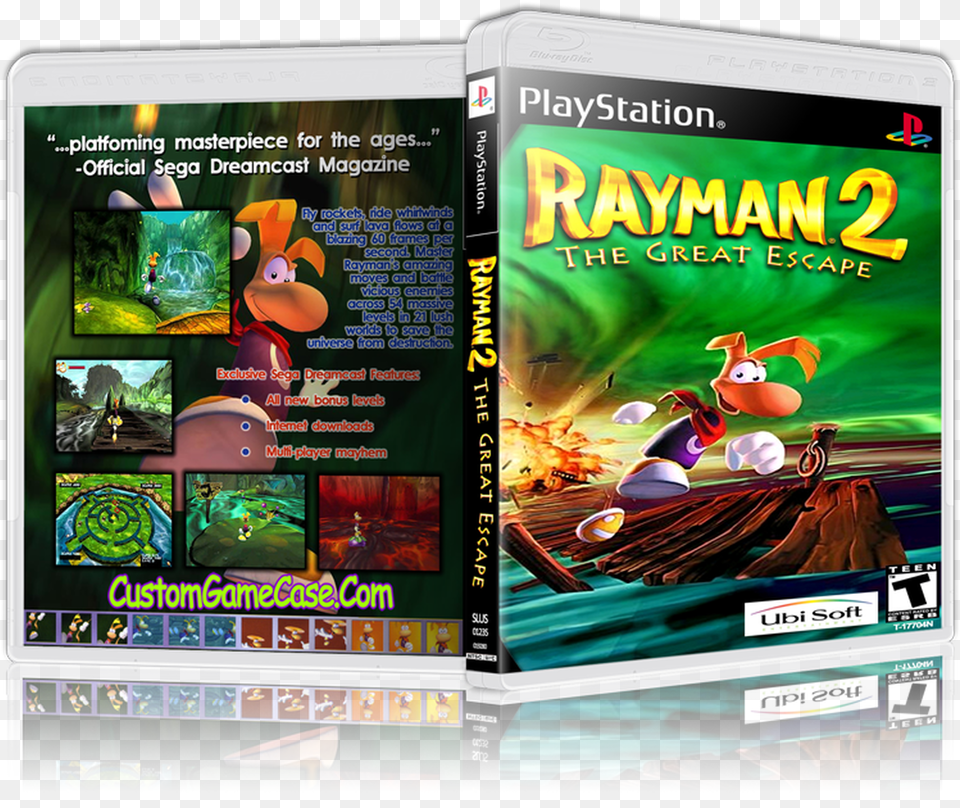 Rayman 2 The Great Escape Playstation 1 Rayman, Publication, Book, Comics, Adult Free Png