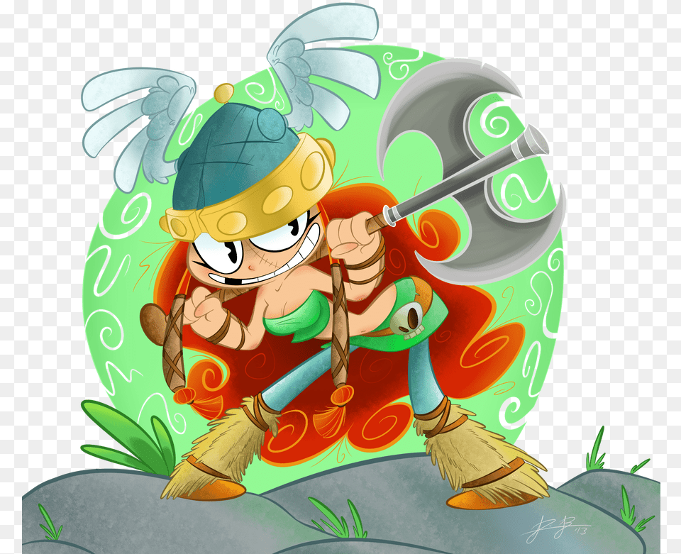 Rayman Legends Barbara Fanart, Baby, Cleaning, Person, Art Png
