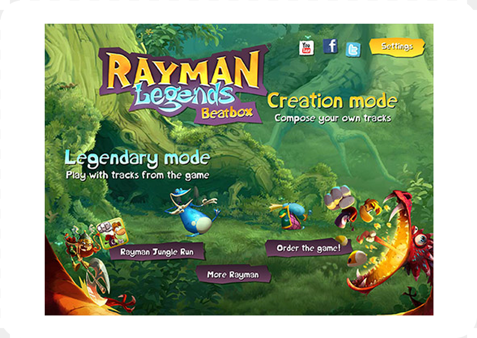 Rayman Legends Beatbox Rayman Legends Essentials, Advertisement, Person Free Png