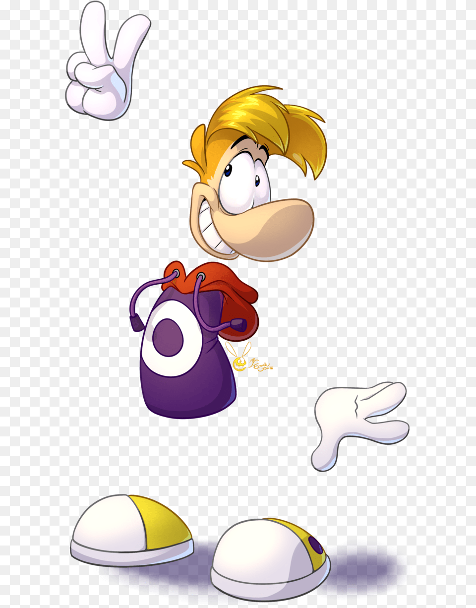 Rayman Legends Rayman Fanart, Cartoon, Helmet Free Transparent Png