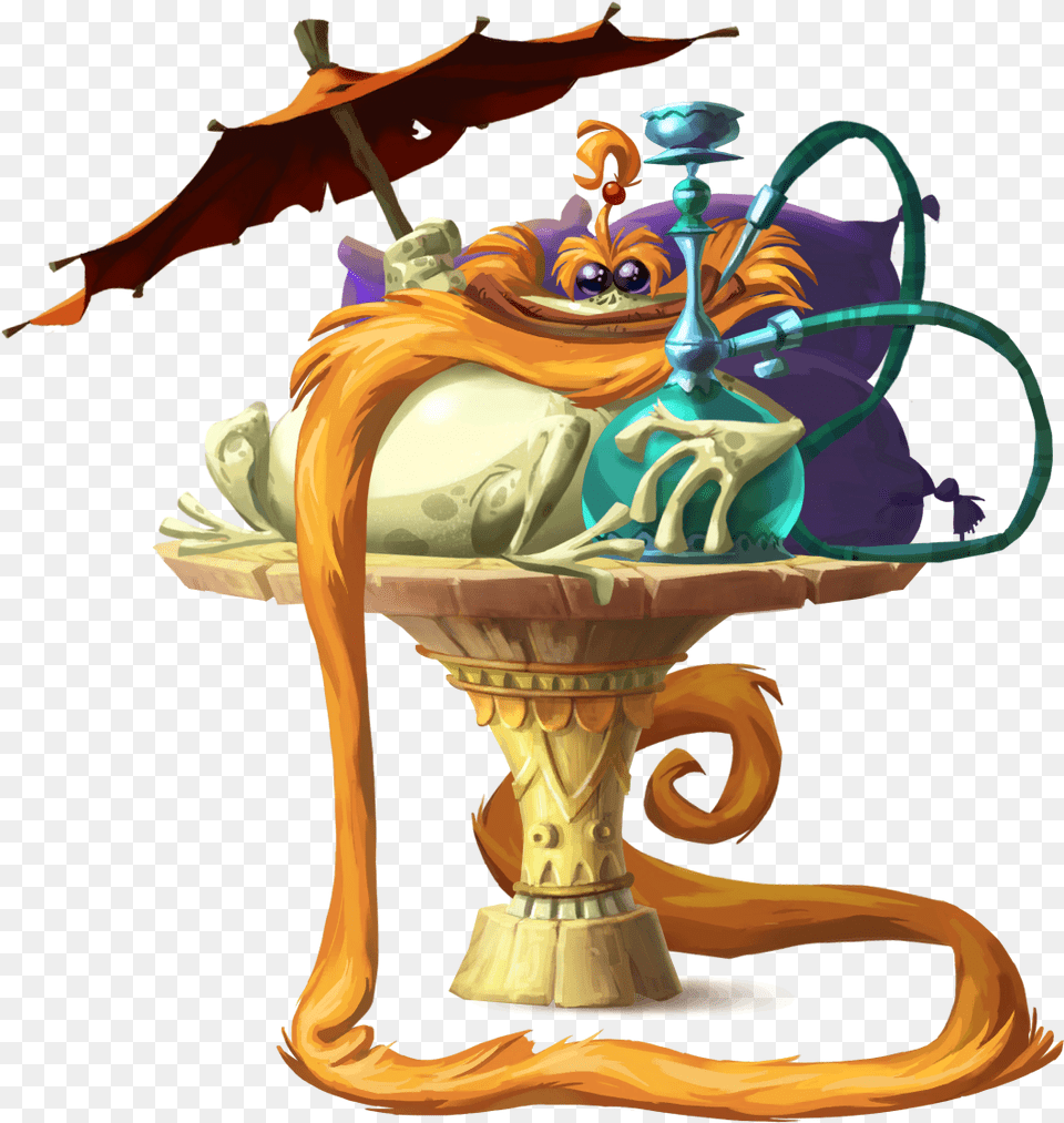 Rayman Origins Polokus Clipart Rayman Great Escape Characters, Glass, Festival, Hanukkah Menorah Free Png Download