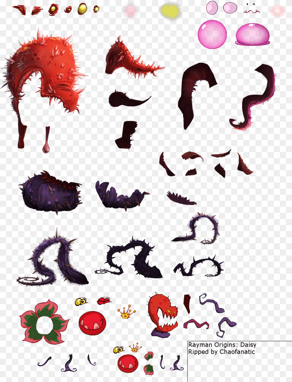 Rayman Origins Sheets Video Game Rayman Legends Sprite Sheet, Animal, Dinosaur, Reptile, Sea Life Png Image