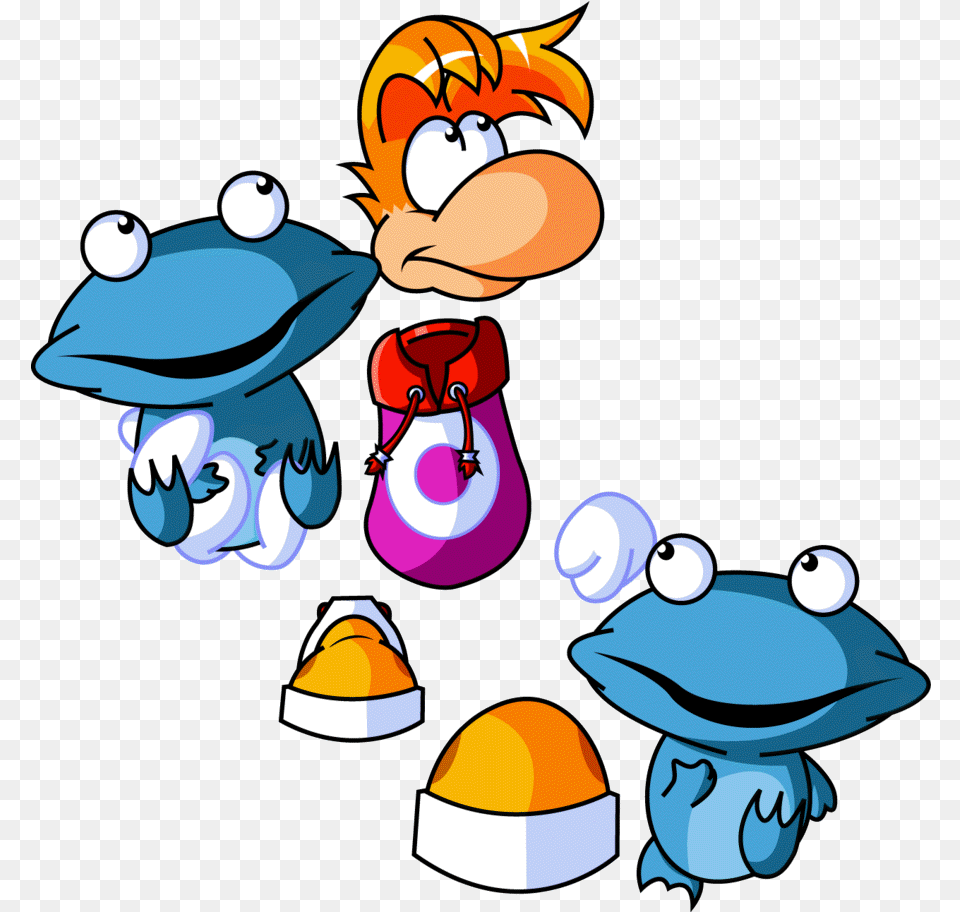 Rayman Video Game Characters Dot, Cartoon Png