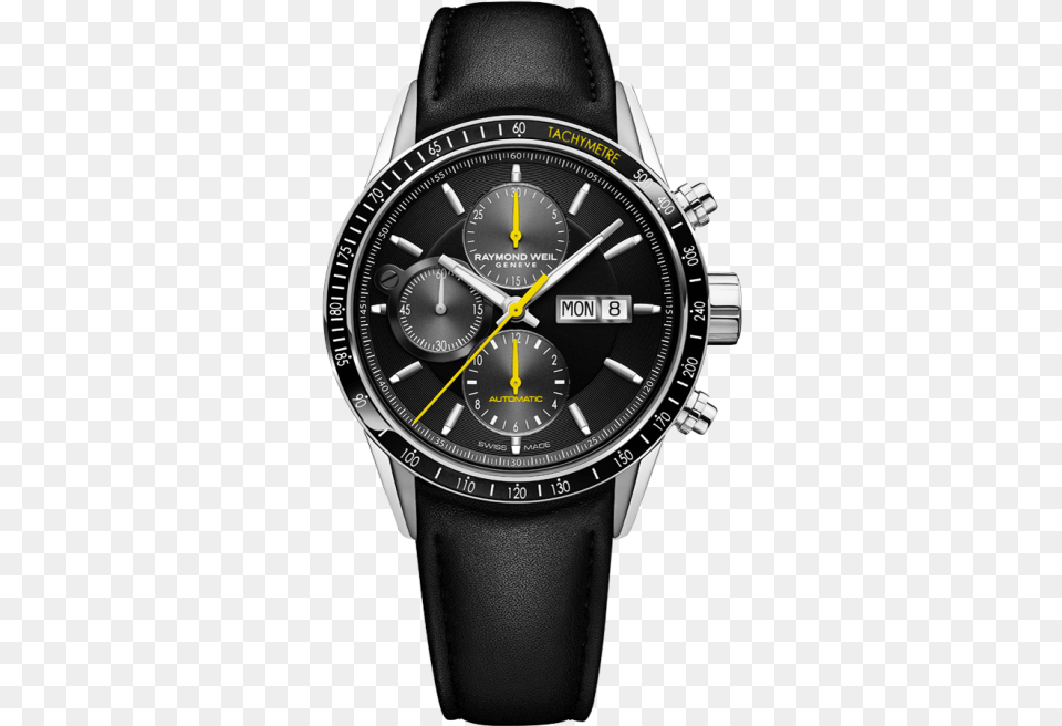 Raymond Weil Freelancer Chronograph Automatic, Arm, Body Part, Person, Wristwatch Free Transparent Png