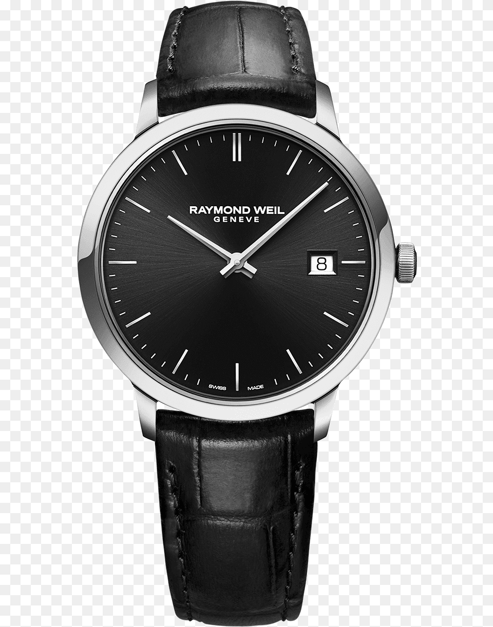 Raymond Weil Geneve Toccata Black Dial Men S Luxury Raymond Weil Toccata Blue, Arm, Body Part, Person, Wristwatch Free Png Download