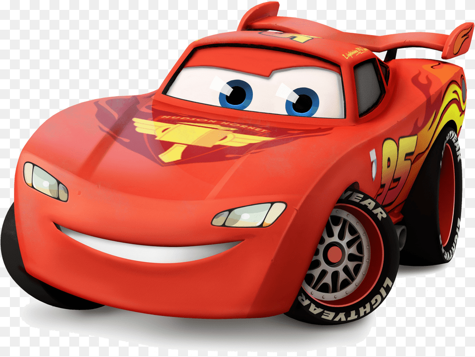 Rayo Mcqueen Disney Infinity, Car, Vehicle, Transportation, Sports Car Png Image