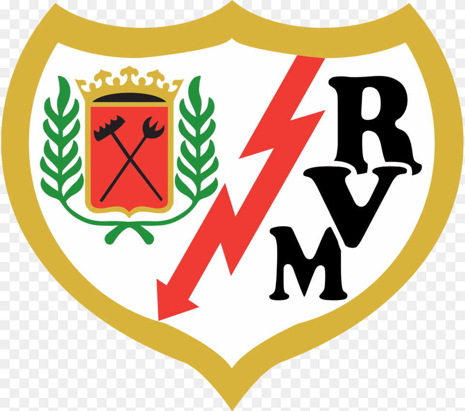 Rayo Vallecano Rayo Vallecano Logo, Armor, Shield Free Png Download