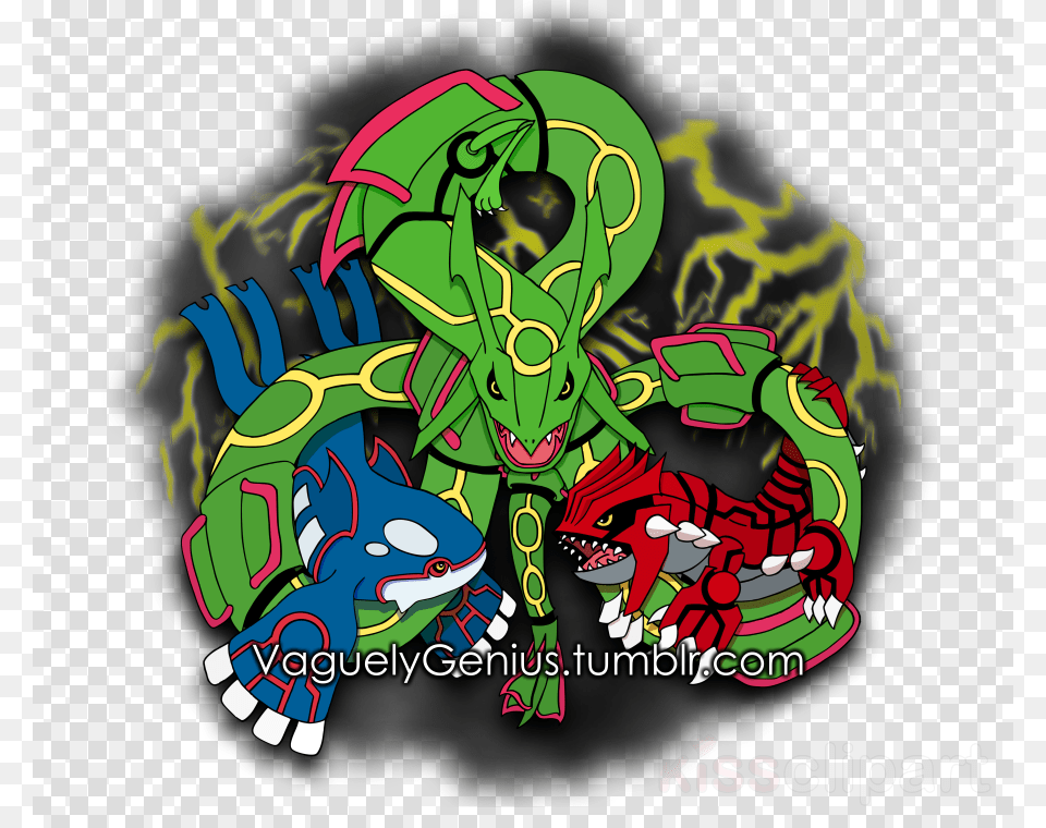 Rayquaza Clipart Groudon Pokmon Emerald Rayquaza, Dragon, Baby, Person, Art Free Png Download