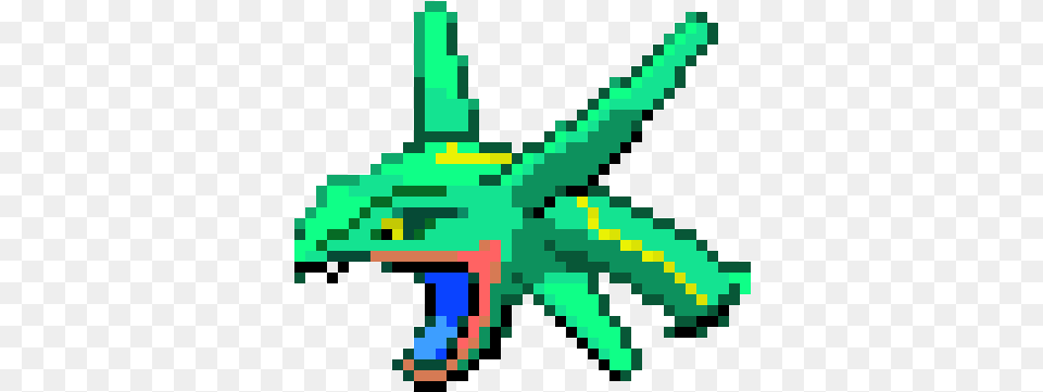 Rayquaza Head Wip Pixel Art Maker Small Pokemon Pixel Art Grid Png