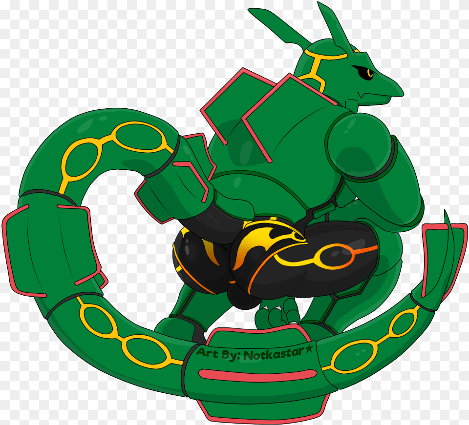 Rayquaza Observes By Notkastar Rayquaza Armor, Green, Device, Grass, Lawn Png