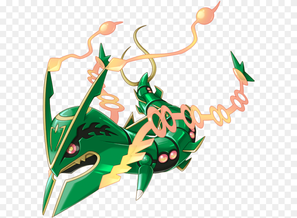 Rayquaza Rumble With No Pokemon Rumble World, Art, Graphics Png Image