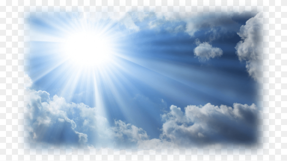 Rays Blue Sky Cloud, Flare, Light, Nature, Outdoors Free Png