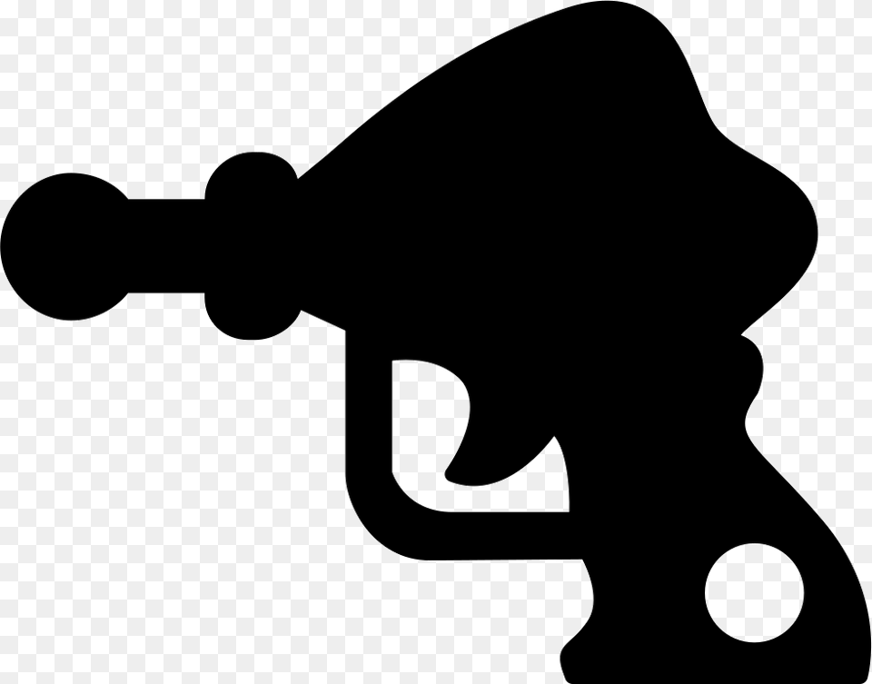 Rays Gun Silhouette Of Weapon Of Outer Space Icon Free, Machine, Gas Pump, Pump, Person Png