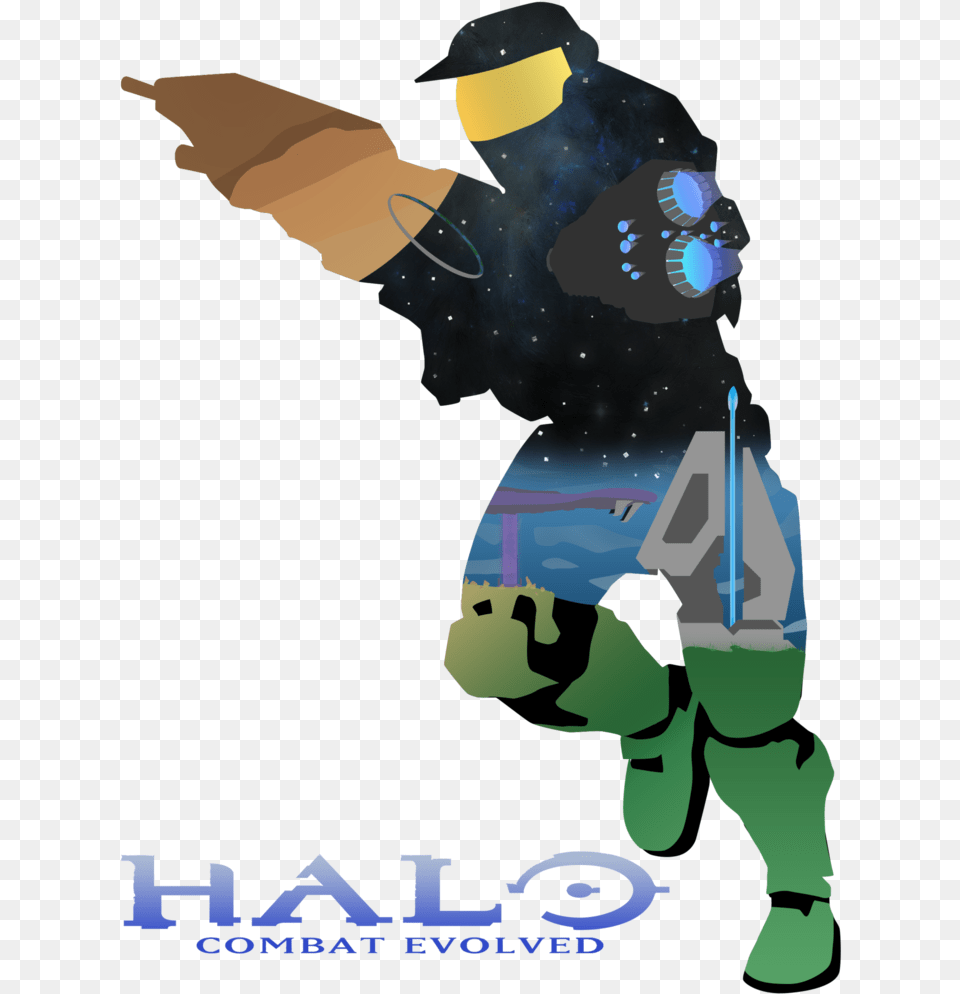 Rays Of Light As A Halo Halo Reach, Person, Cleaning Png Image