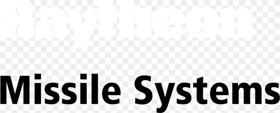 Raytheon Missile Systems Logo Black And White Raytheon Missile Systems Logo, Text, People, Person Free Png Download