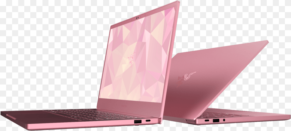 Razer Blade Stealth Ultraportable Laptop Goes Quartz Pink Logos, Computer, Electronics, Pc Free Png Download