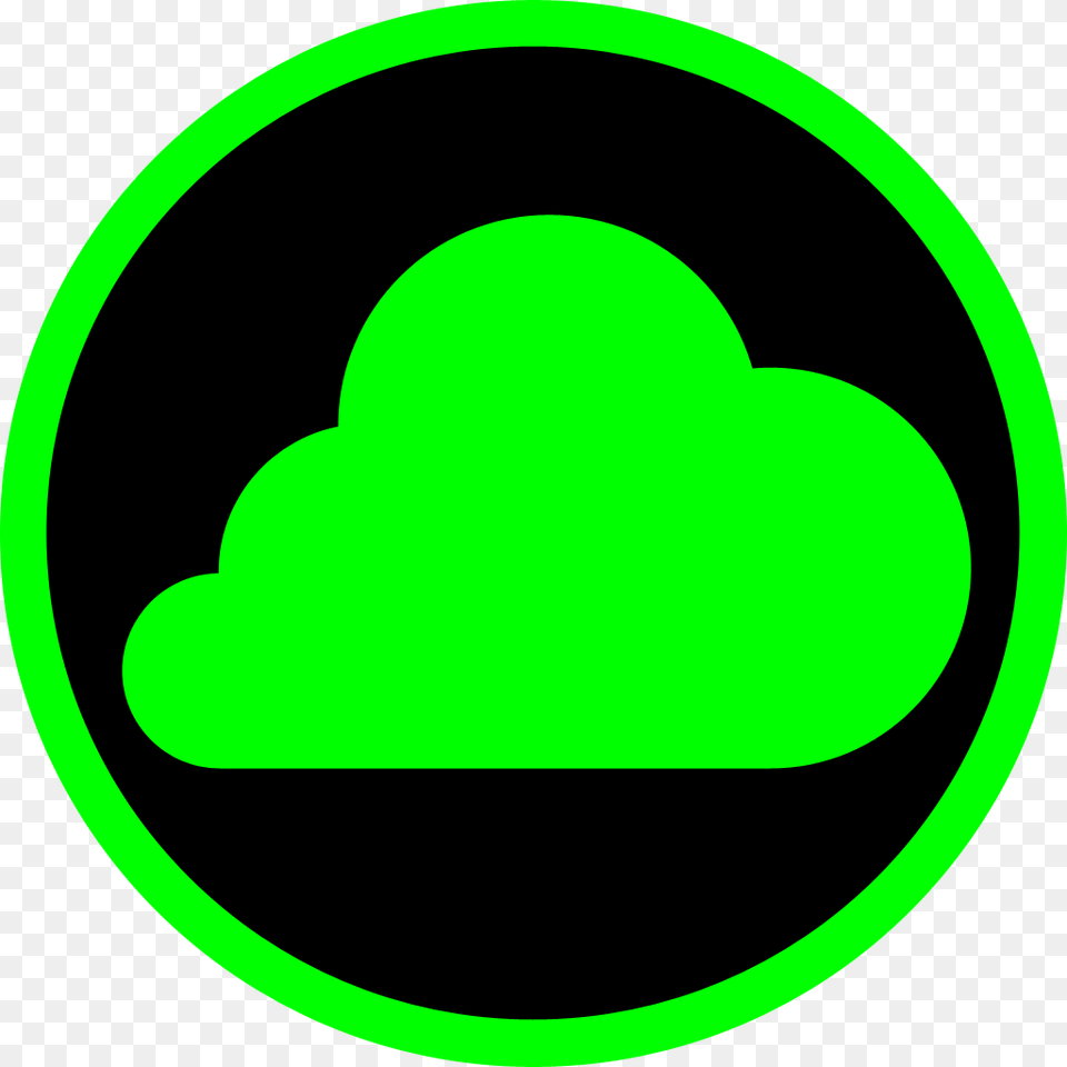 Razer Cloud, Green, Logo Free Png