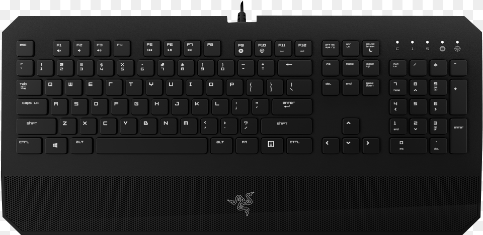 Razer Deathstalker Chroma Logitech Corded Keyboard, Computer, Computer Hardware, Computer Keyboard, Electronics Png Image