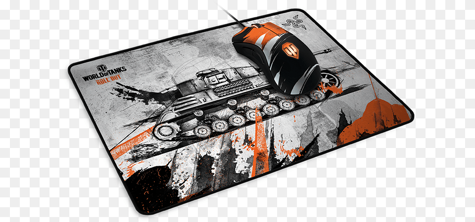 Razer Goliathus World Of Tanks Edition, Mat, Mousepad Free Png