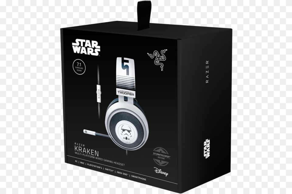 Razer Kraken Stormtrooper Edition, Electronics, Disk Png Image