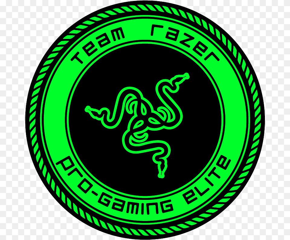 Razer League Of Legends Holiday Bash Razer Logo Hd, Emblem, Symbol, Disk Free Png