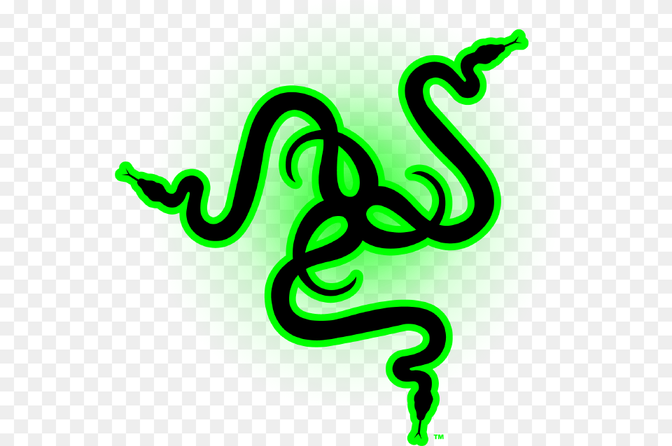 Razer Logo 9 Image Logo Razer, Green, Astronomy, Moon, Nature Free Transparent Png