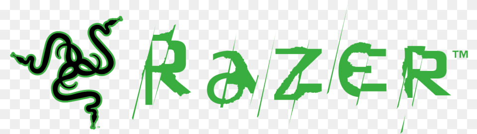 Razer Logo Clipart Transparent Razer Logo Vector, Green, Text, Number, Symbol Png Image
