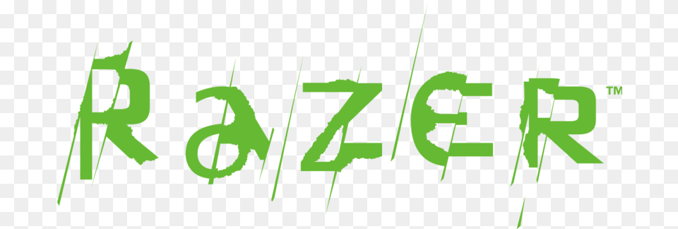 Razer Logo Photos Razer, Green, Text, Number, Symbol Free Png
