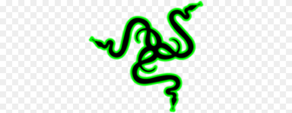 Razer Logo Razer Logo, Light, Neon, Person Free Png Download