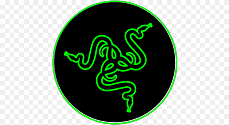 Razer Logo Razer Logo Hd, Light, Neon, Disk Png