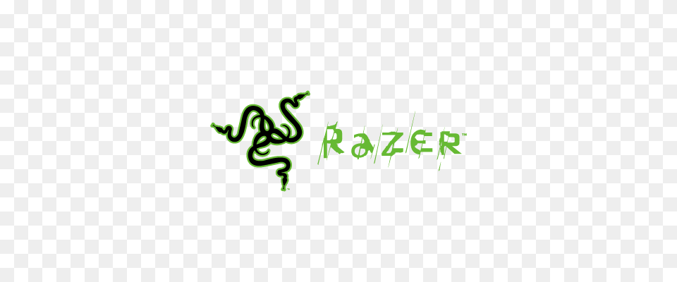 Razer Logo Vector, Green, Light, Text, Handwriting Free Png