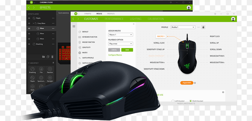 Razer Synapse 3 Beta, Computer Hardware, Electronics, Hardware, Mouse Free Png Download