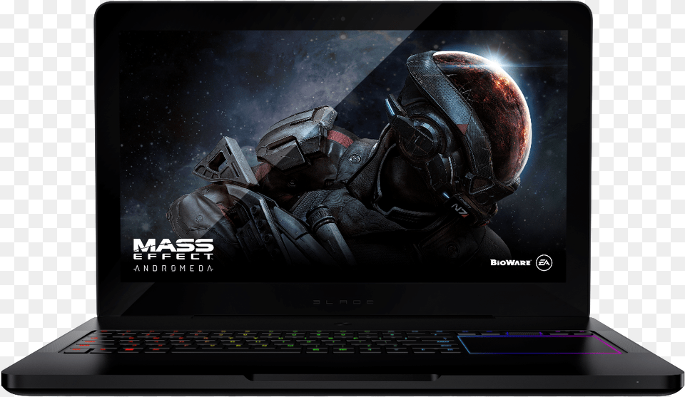 Razer The Leading Global Lifestyle Brand For Gamers Mass Effect, Laptop, Computer, Electronics, Pc Free Png Download