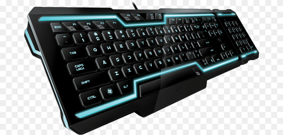 Razer Tron Keyboard Ultra Low Profile Mechanical Keyboard, Computer, Computer Hardware, Computer Keyboard, Electronics Free Png