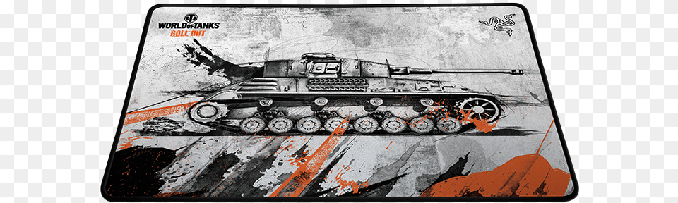Razer World Of Tanks Mouse Pad, Armored, Military, Tank, Transportation Free Png Download