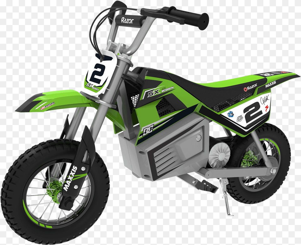 Razor 350 Dirt Bike, Motorcycle, Transportation, Vehicle, Machine Png