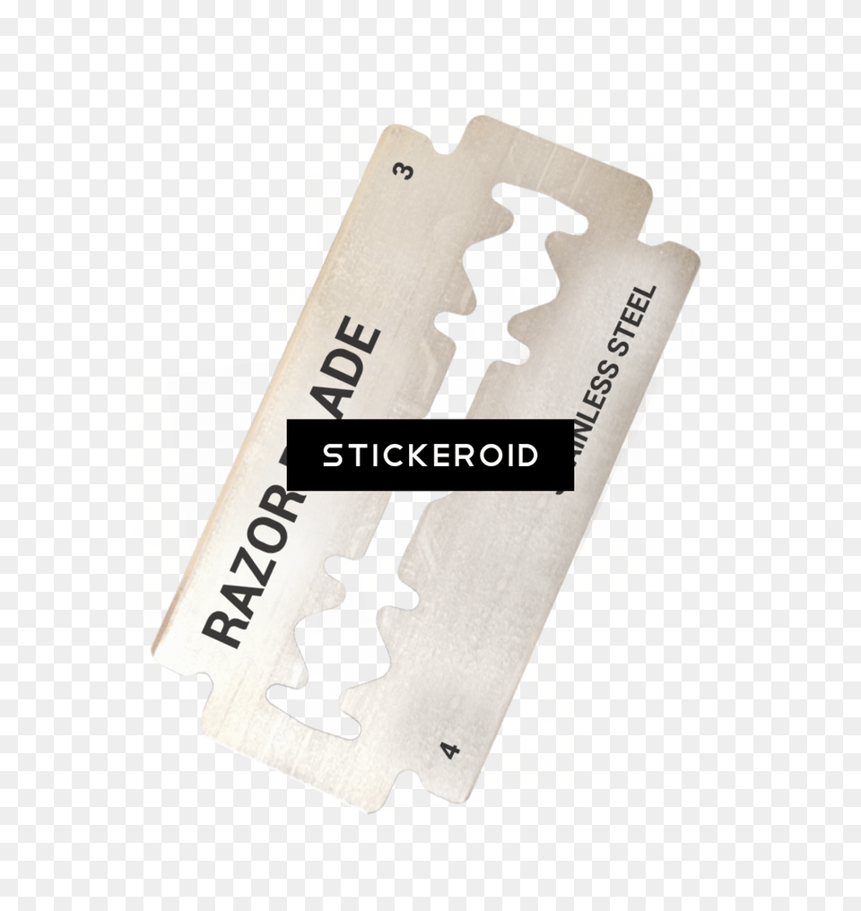 Razor Blade Tableware Portable Network Graphics, Text, Paper Png Image