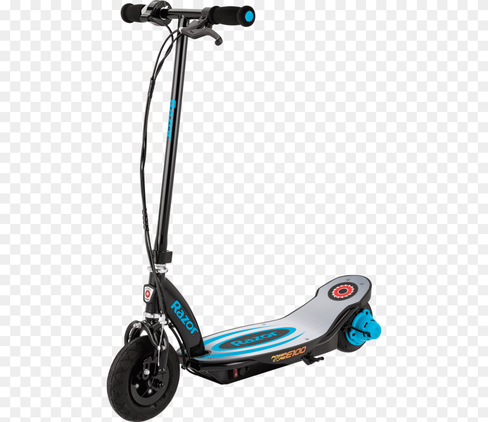 Razor Power Core E100 Red Aluminum Deck, Scooter, Transportation, Vehicle, E-scooter Png Image