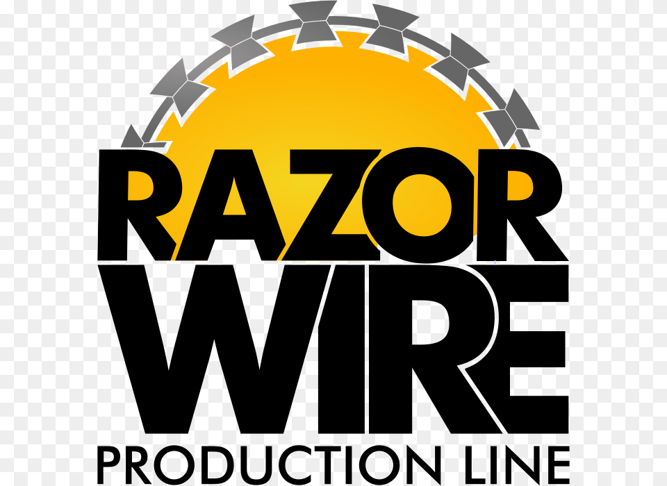 Razor Wire Production Line Poster, Logo, Dynamite, Weapon Free Png