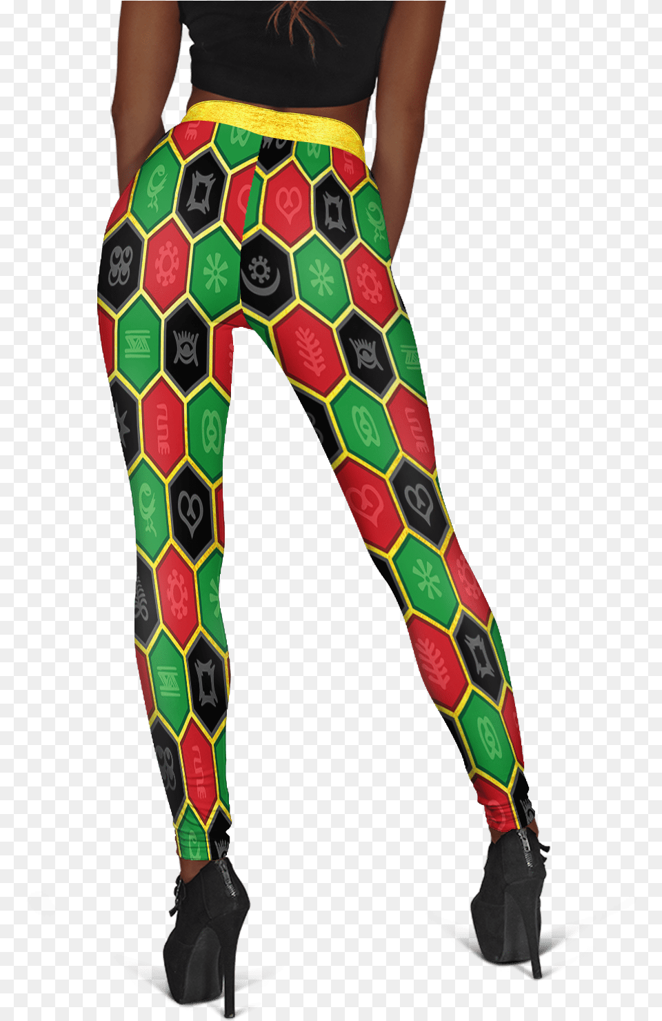 Rbg Honeycomb Leggingsclass Ankh, Clothing, Hosiery, Pants, Tights Free Transparent Png