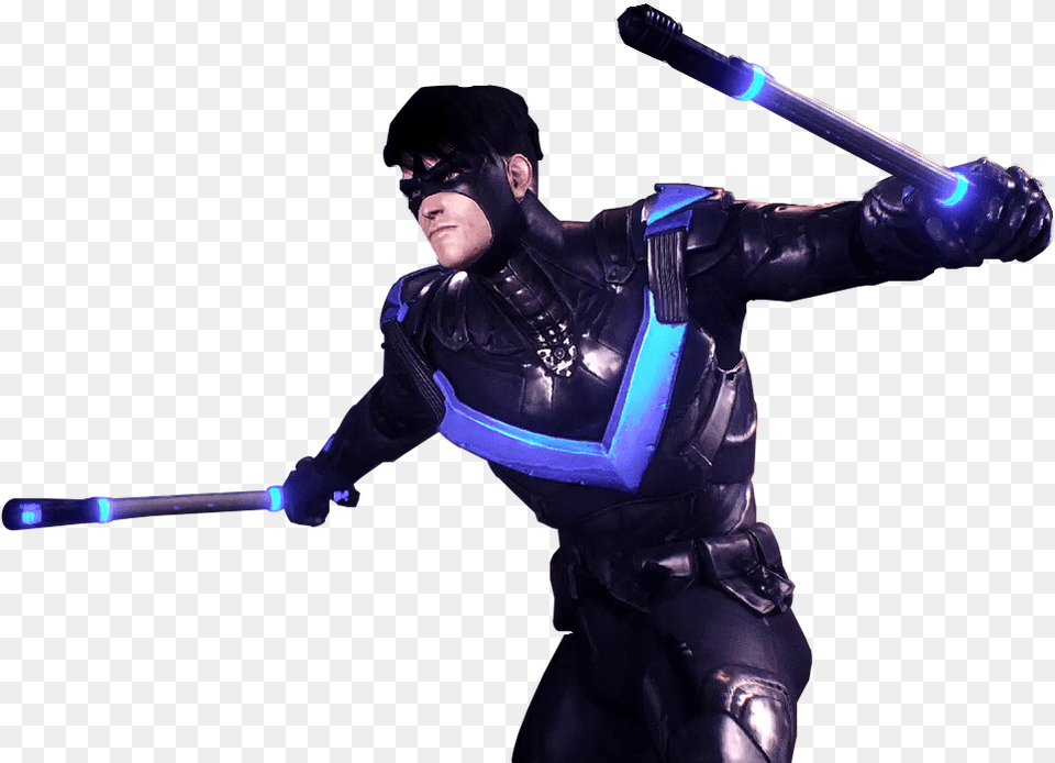 Rbg Nightwing Ae 15 Batman Arkham Knight Nightwing, Adult, Male, Man, Person Free Transparent Png