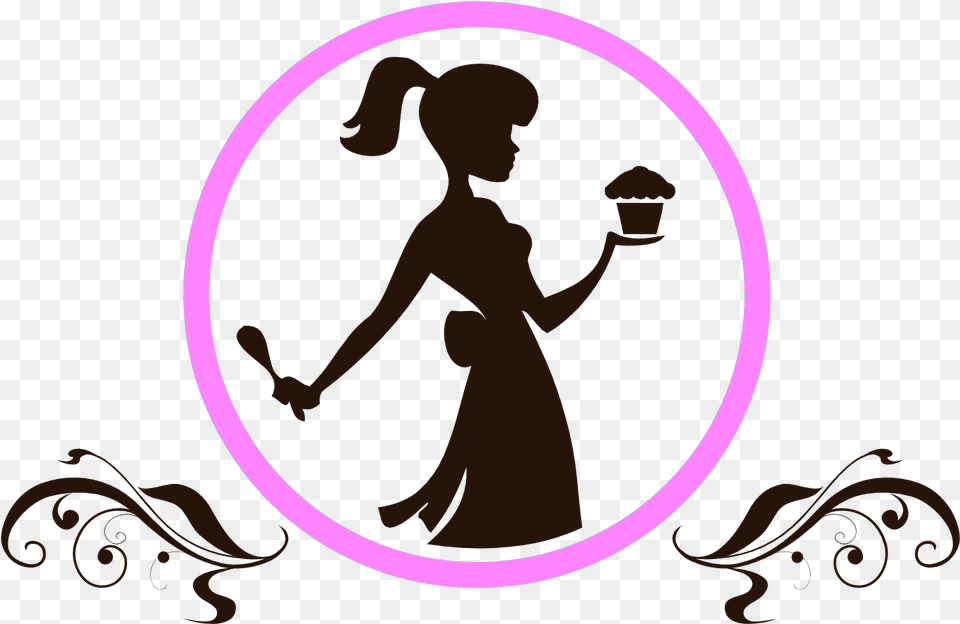 Rbl Energy Ball Pick N Cupcake Girl Silhouette, Person, Juggling, Dancing, Leisure Activities Png Image